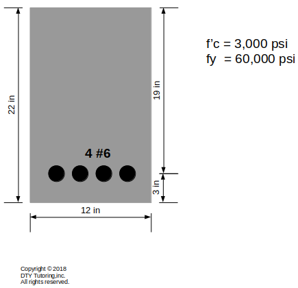 Singly Reinforced Beam Analysis Ex2